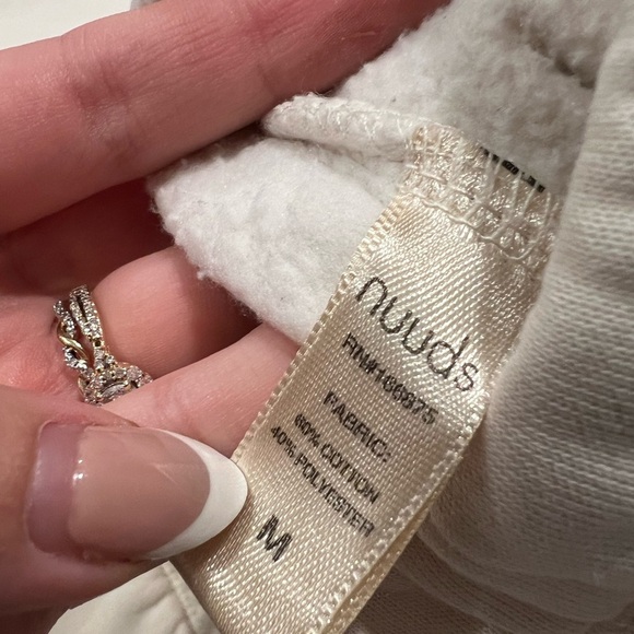 Nuuds Women's Cream Jogger Pants - Picture 12 of 12